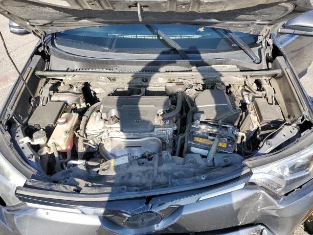 JTMWFREVXGD084851 - 2016 TOYOTA RAV4 XLE GRAY photo 12
