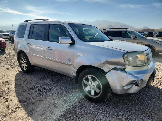 5FNYF48999B003280 - 2009 HONDA PILOT TOURING ვერცხლისფერი ფოტო 4