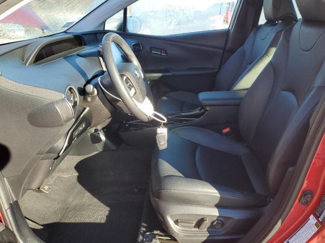 JTDKARFP8K3112450 - 2019 TOYOTA PRIUS PRIM Kırmızı fotoğraf 7