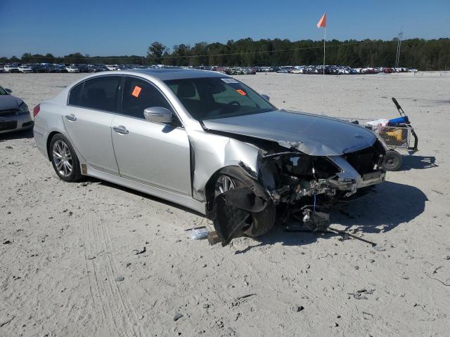 KMHGC4DD4CU186404 - 2012 HYUNDAI GENESIS 3.8L SILVER photo 4