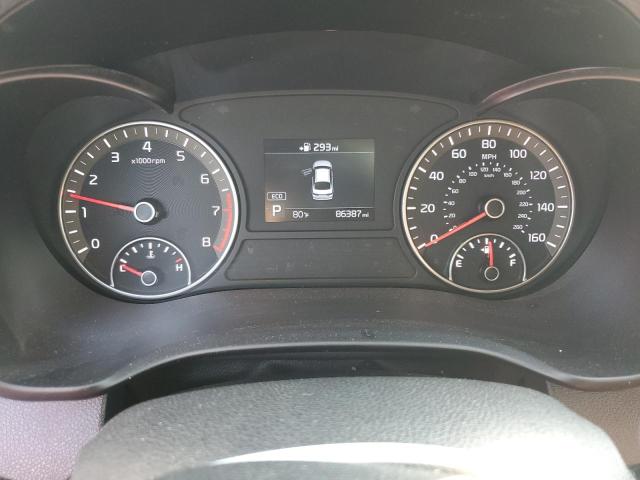 5XXGT4L33KG309420 - 2019 KIA OPTIMA LX ნაცრისფერი ფოტო 9