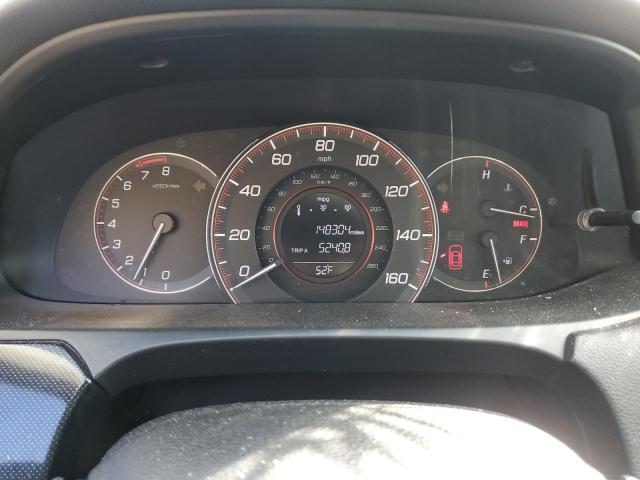 1HGCT2A81FA003143 - 2015 HONDA ACCORD EXL BLACK photo 9