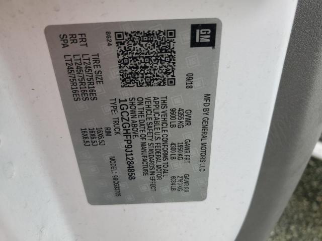 1GCZGHFP9J1284858 - 2018 CHEVROLET EXPRESS G3 白色 照片 13