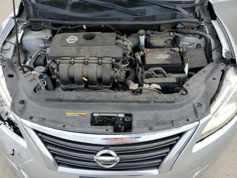 3N1AB7AP5EL618477 - 2014 NISSAN SENTRA S 银色 照片 11