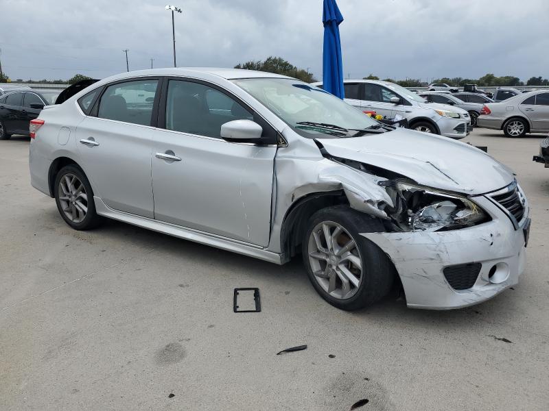 3N1AB7AP5EL618477 - 2014 NISSAN SENTRA S 银色 照片 4