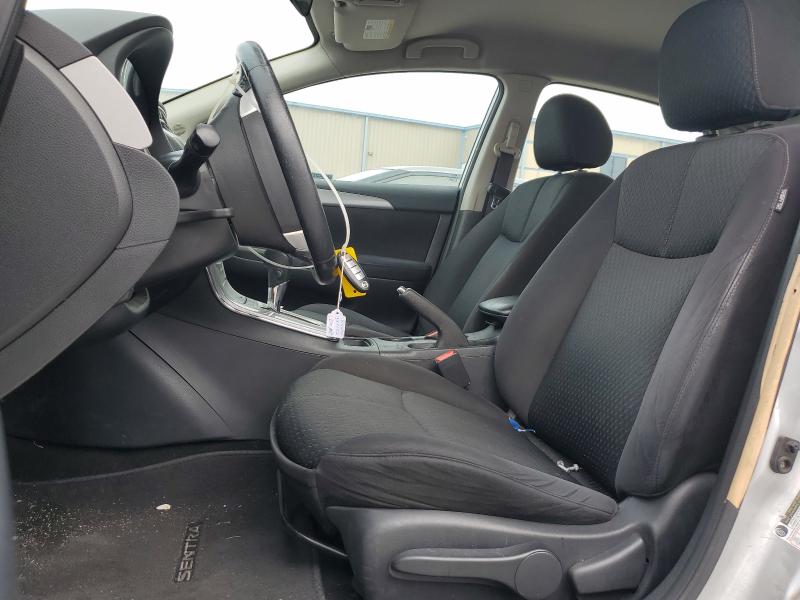 3N1AB7AP5EL618477 - 2014 NISSAN SENTRA S 银色 照片 7