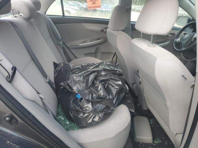 JTDBU4EE6B9150153 - 2011 TOYOTA COROLLA BASE رمادي صورة 10