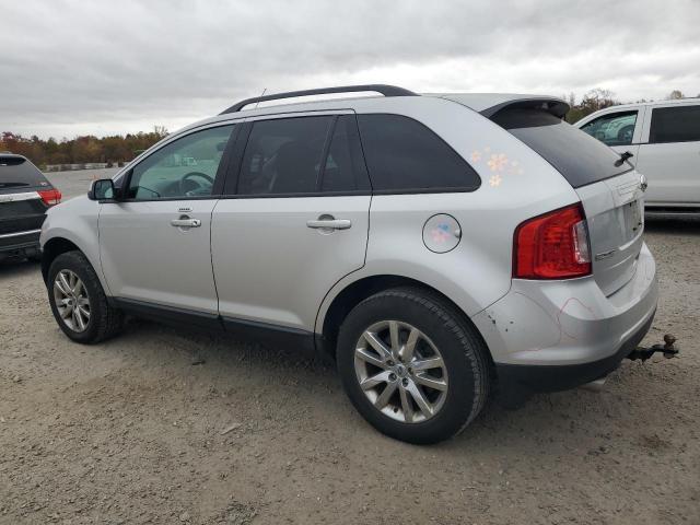 2FMDK4JC5DBB63478 - 2013 FORD EDGE SEL SILVER photo 2