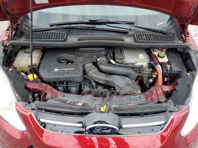 1FADP5BU6DL511555 - 2013 FORD C-MAX SEL أحمر صورة 12