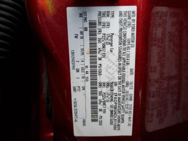 1FADP5BU6DL511555 - 2013 FORD C-MAX SEL أحمر صورة 13