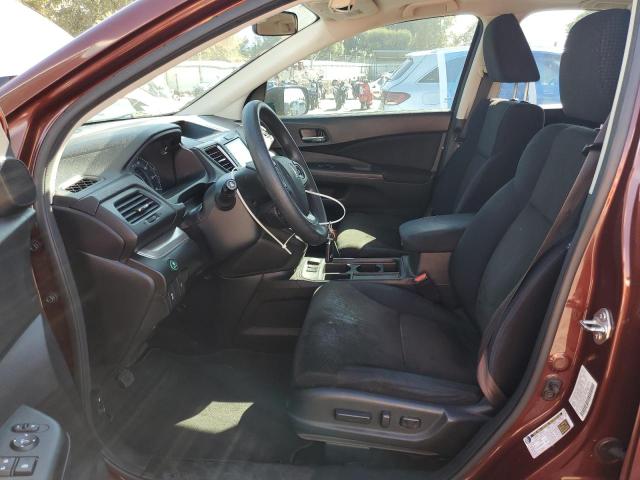 2HKRM4H50GH617270 - 2016 HONDA CR-V EX MAROON photo 7