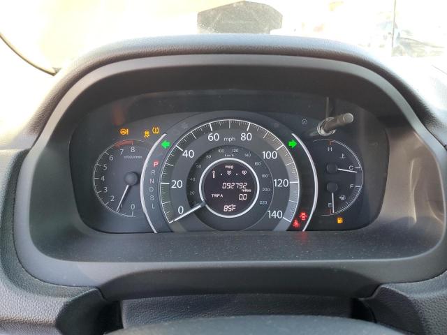 2HKRM4H50GH617270 - 2016 HONDA CR-V EX MAROON photo 9