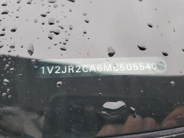 1V2JR2CA6MC505540 - 2021 VOLKSWAGEN ATLAS SE Սպիտակ լուսանկար 13