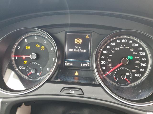 1V2JR2CA6MC505540 - 2021 VOLKSWAGEN ATLAS SE Սպիտակ լուսանկար 9