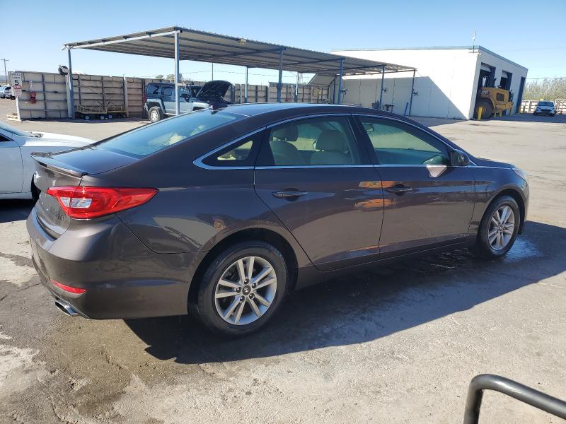 5NPE24AF4FH248001 - 2015 HYUNDAI SONATA SE BROWN photo 3