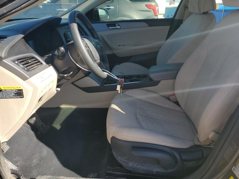 5NPE24AF4FH248001 - 2015 HYUNDAI SONATA SE BROWN photo 7