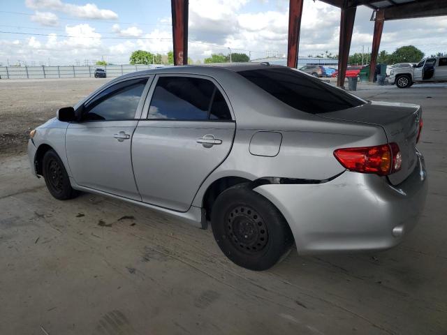 2T1BU4EE9AC422462 - 2010 TOYOTA COROLLA BASE Gümüş fotoğraf 2