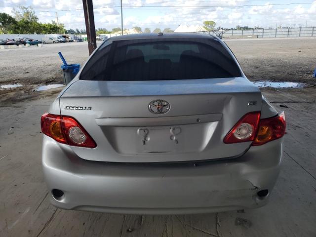 2T1BU4EE9AC422462 - 2010 TOYOTA COROLLA BASE Gümüş fotoğraf 6
