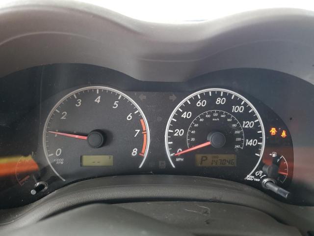 2T1BU4EE9AC422462 - 2010 TOYOTA COROLLA BASE Gümüş fotoğraf 9