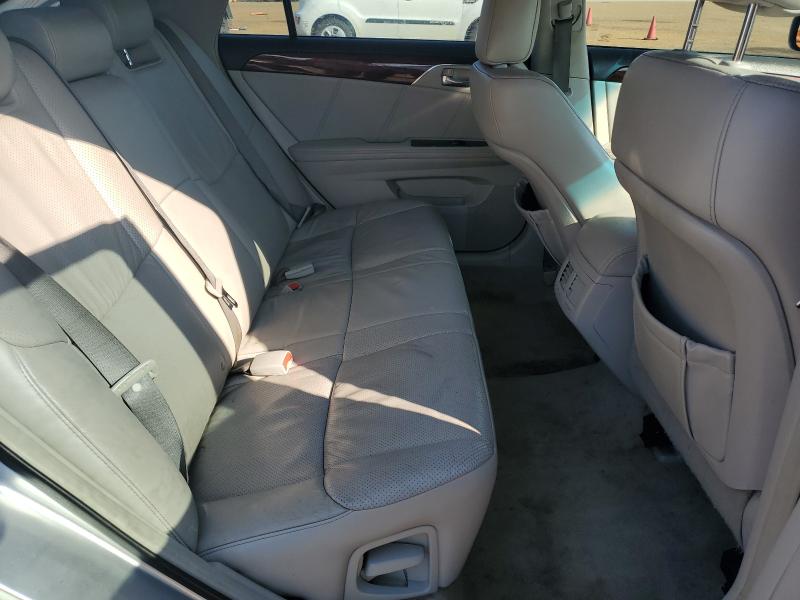 4T1BK36B89U347784 - 2009 TOYOTA AVALON XL ვერცხლისფერი ფოტო 10