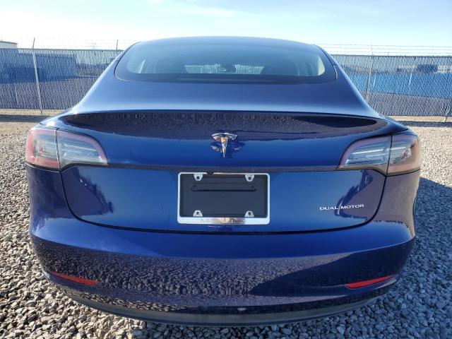 5YJ3E1EBXNF324208 - 2022 TESLA MODEL 3 BLUE photo 6