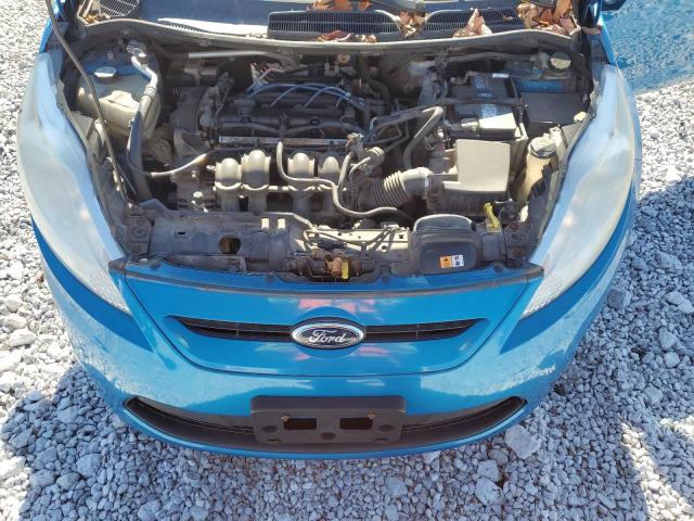 3FADP4EJ1DM171788 - 2013 FORD FIESTA SE BLUE photo 11
