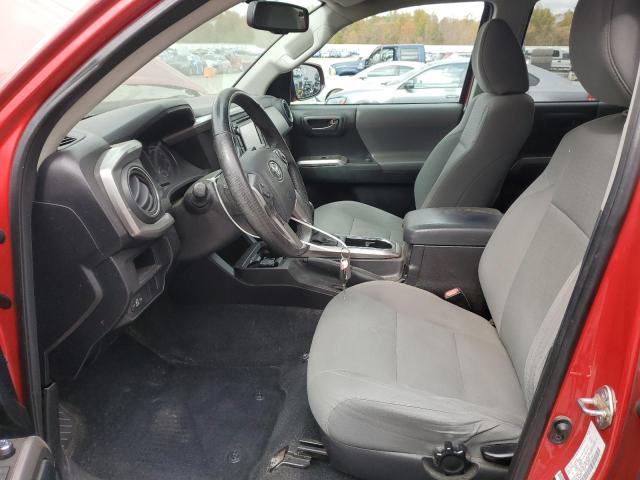 3TMCZ5AN4GM010693 - 2016 TOYOTA TACOMA DOUBLE CAB Czerwony zdjęcie 7