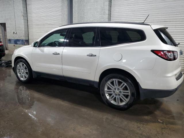 1GNKVGKD6DJ125403 - 2013 CHEVROLET TRAVERSE LT WHITE photo 2