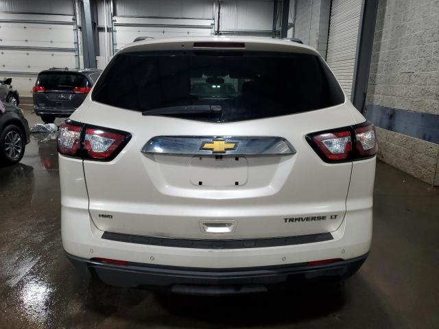 1GNKVGKD6DJ125403 - 2013 CHEVROLET TRAVERSE LT WHITE photo 6