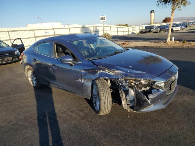 3MZBN1V72HM118546 - 2017 MAZDA 3 TOURING BLUE photo 4