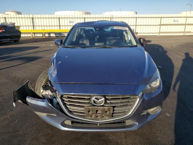 3MZBN1V72HM118546 - 2017 MAZDA 3 TOURING BLUE photo 5