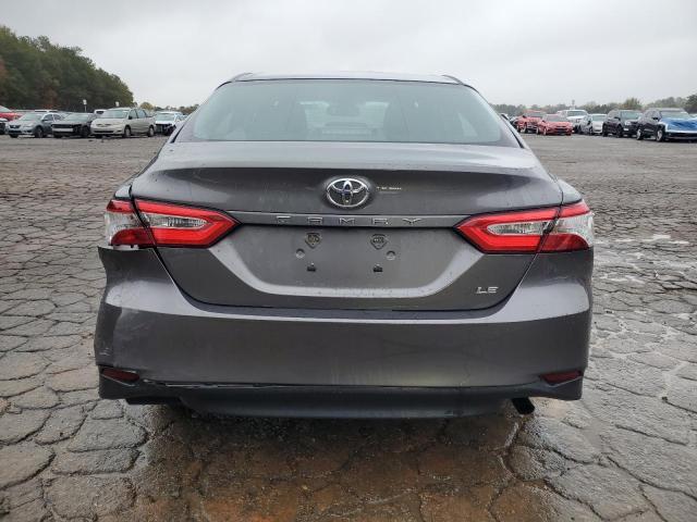 4T1B11HK1JU012021 - 2018 TOYOTA CAMRY L GRAY photo 6