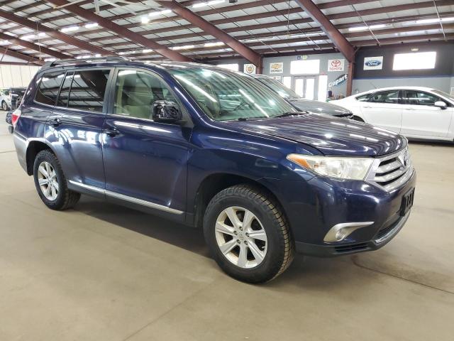 5TDBK3EH3CS171636 - 2012 TOYOTA HIGHLANDER BASE Көк фото 4