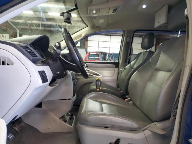 2V4RW3DG0BR766825 - 2011 VOLKSWAGEN ROUTAN SE BLUE photo 7