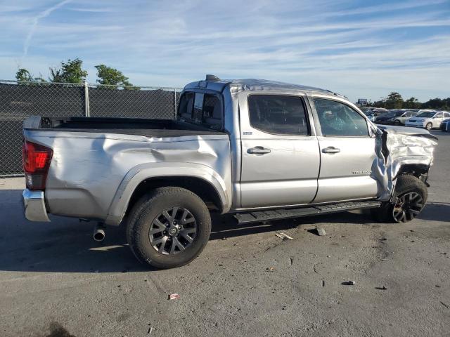 5TFAZ5CN0LX092866 - 2020 TOYOTA TACOMA DOUBLE CAB SILVER photo 3