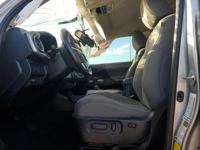 5TFAZ5CN0LX092866 - 2020 TOYOTA TACOMA DOUBLE CAB SILVER photo 7