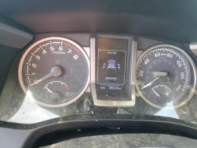 5TFAZ5CN0LX092866 - 2020 TOYOTA TACOMA DOUBLE CAB SILVER photo 9