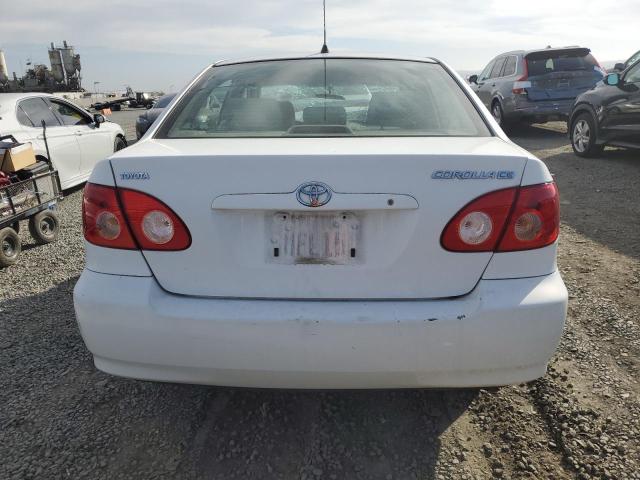 JTDBR32E452067690 - 2005 TOYOTA COROLLA CE WHITE photo 6