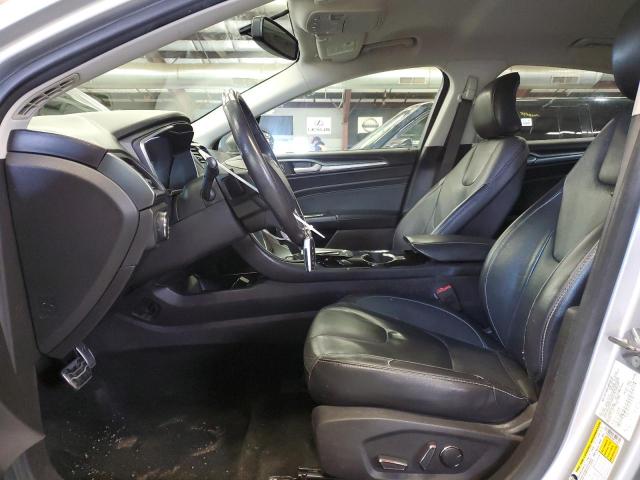 3FA6P0K94GR135807 - 2016 FORD FUSION TITANIUM SILVER photo 7
