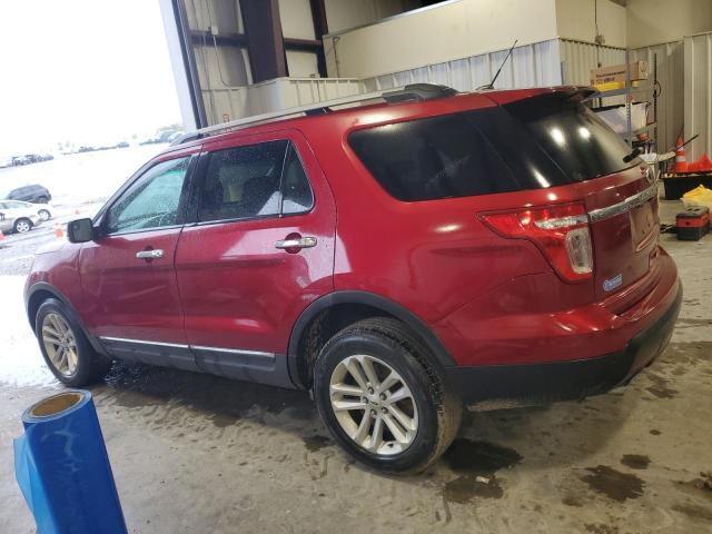 1FM5K7D92EGA21685 - 2014 FORD EXPLORER XLT Rojo foto 2