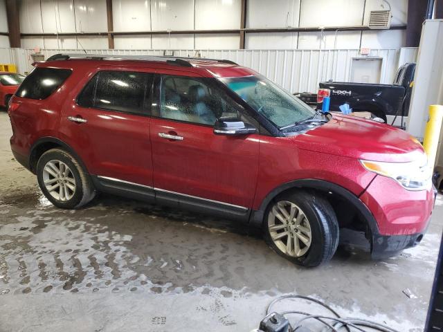 1FM5K7D92EGA21685 - 2014 FORD EXPLORER XLT Rojo foto 4