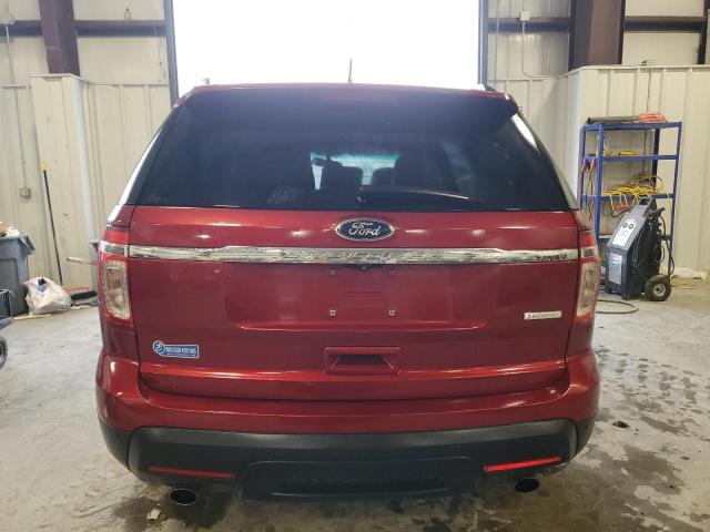 1FM5K7D92EGA21685 - 2014 FORD EXPLORER XLT Rojo foto 6