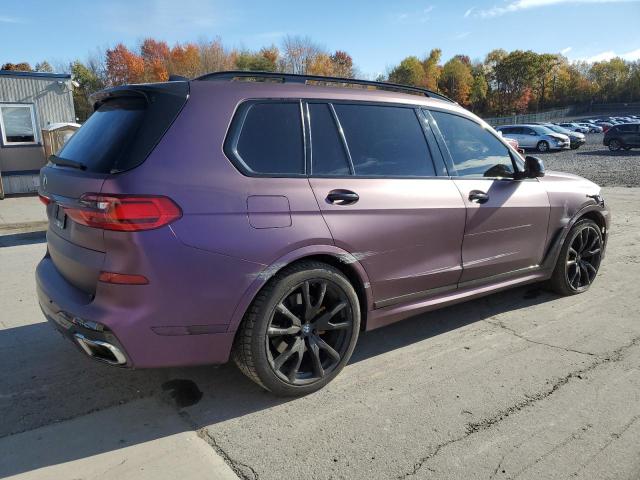 5UXCX4C55KLS36456 - 2019 BMW X7 XDRIVE50I PURPLE photo 3