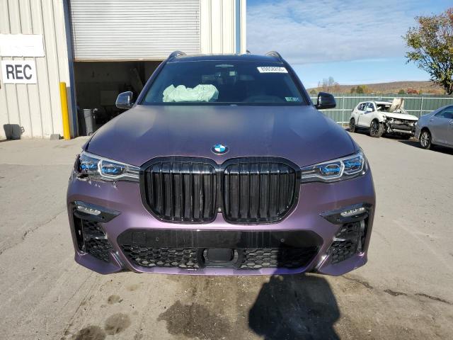5UXCX4C55KLS36456 - 2019 BMW X7 XDRIVE50I PURPLE photo 5