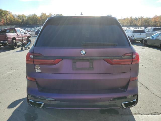 5UXCX4C55KLS36456 - 2019 BMW X7 XDRIVE50I PURPLE photo 6