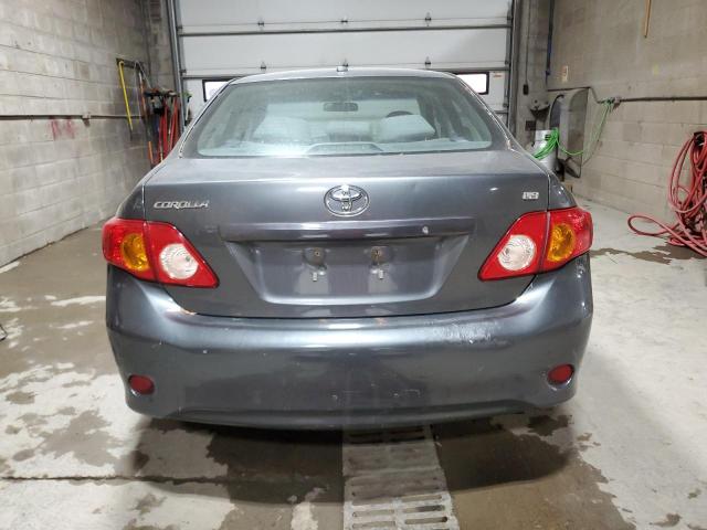 2T1BU4EE9AC292733 - 2010 TOYOTA COROLLA BASE GRAY photo 6