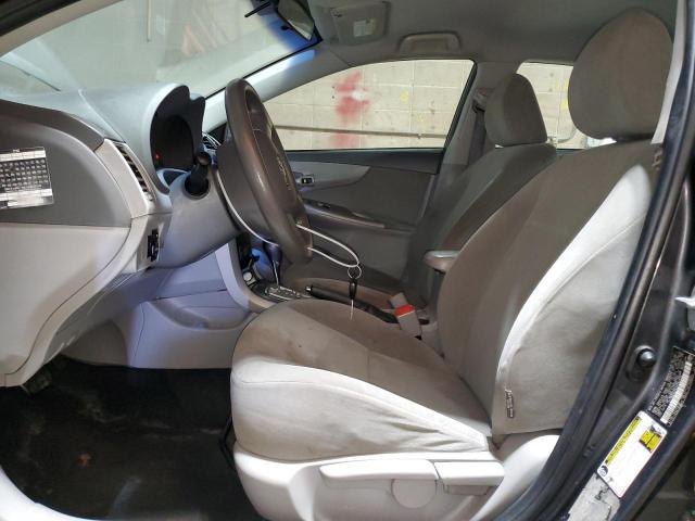2T1BU4EE9AC292733 - 2010 TOYOTA COROLLA BASE GRAY photo 7