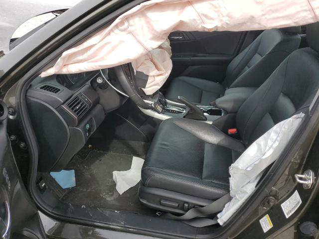 1HGCR3F81DA022463 - 2013 HONDA ACCORD EXL ნაცრისფერი ფოტო 7