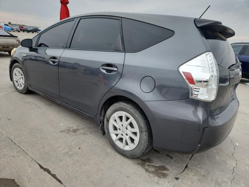 JTDZN3EU5C3178902 - 2012 TOYOTA PRIUS V Grau Foto 2