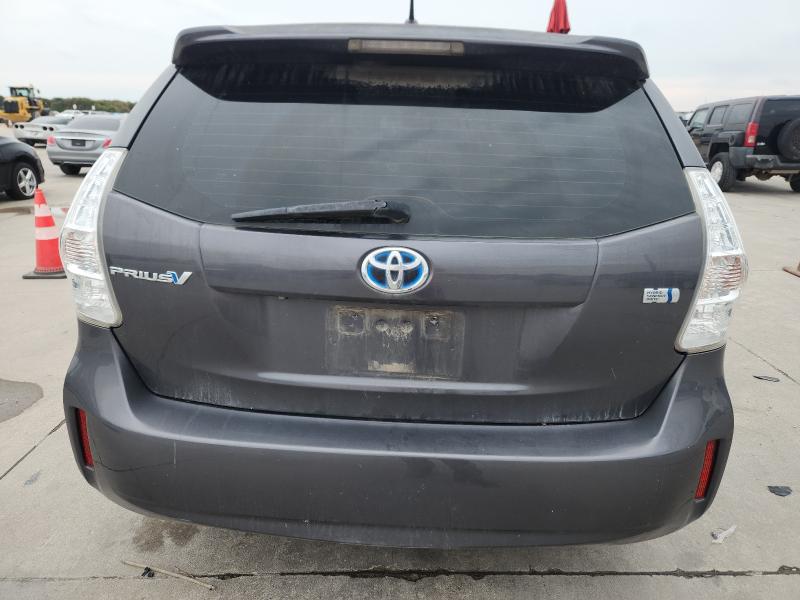 JTDZN3EU5C3178902 - 2012 TOYOTA PRIUS V Grau Foto 6